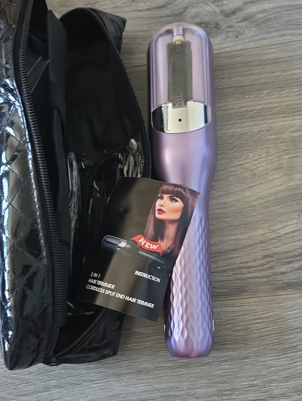 Cordless Split-End Hair Trimmer — Lavender